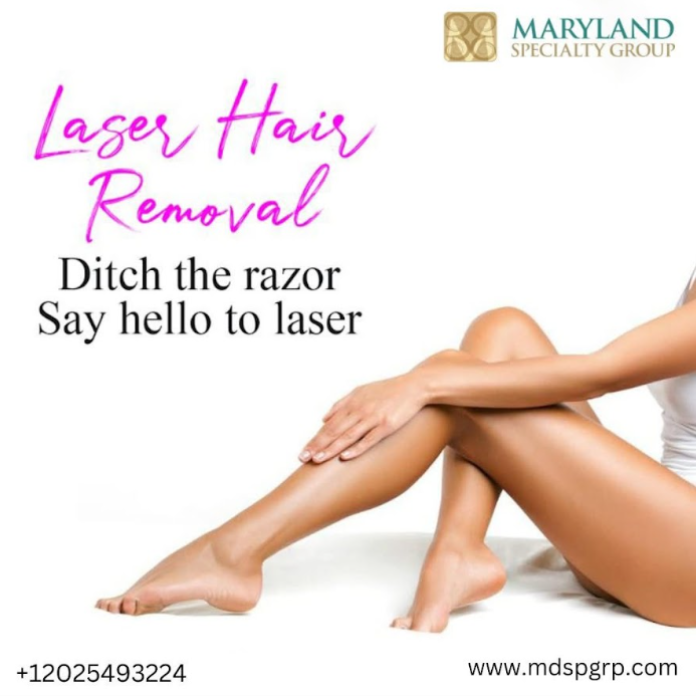 Laser Hair Removal in Maryland