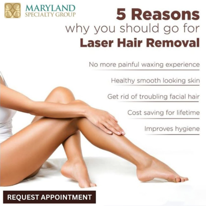 Laser Hair Removal in Maryland